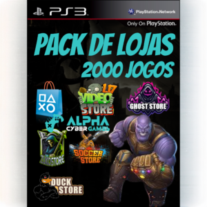 Pack 2000 Jogos Ps3 Mídia Digital