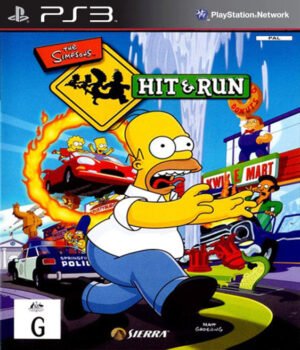 The Simpsons Hit e Run Pt-Br Ps3 Mídia Digital