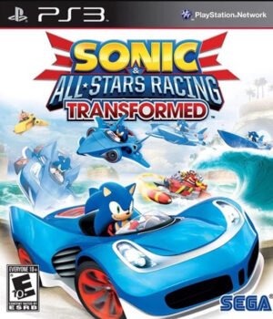 Sonic & All-Stars Racing Transformed  Ps3 Mídia Digital